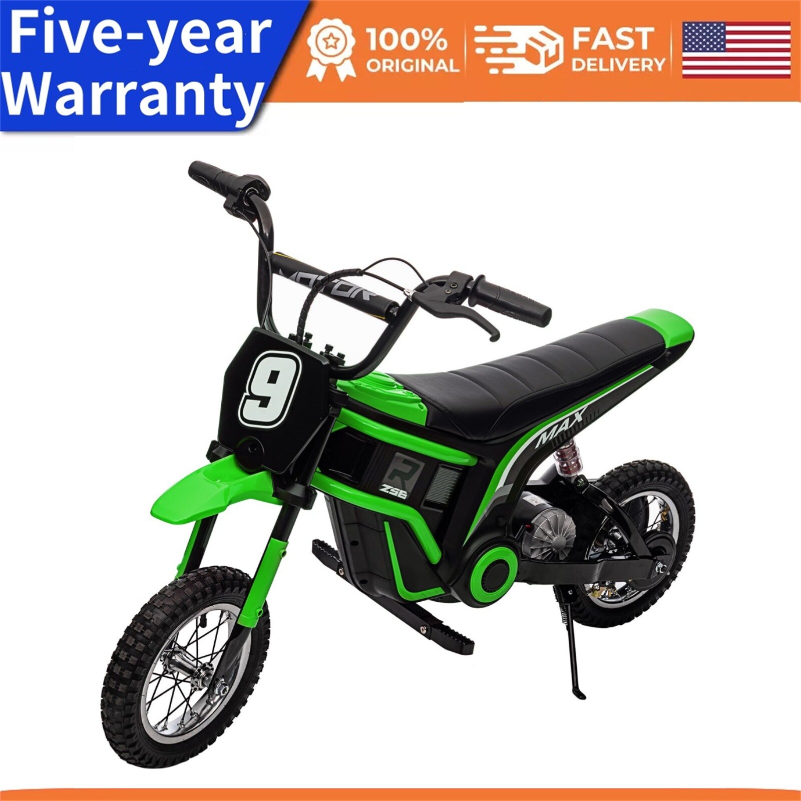 24V Kids Ride On Motorcycle & Electric Motocross Bike Battery Powered Electric