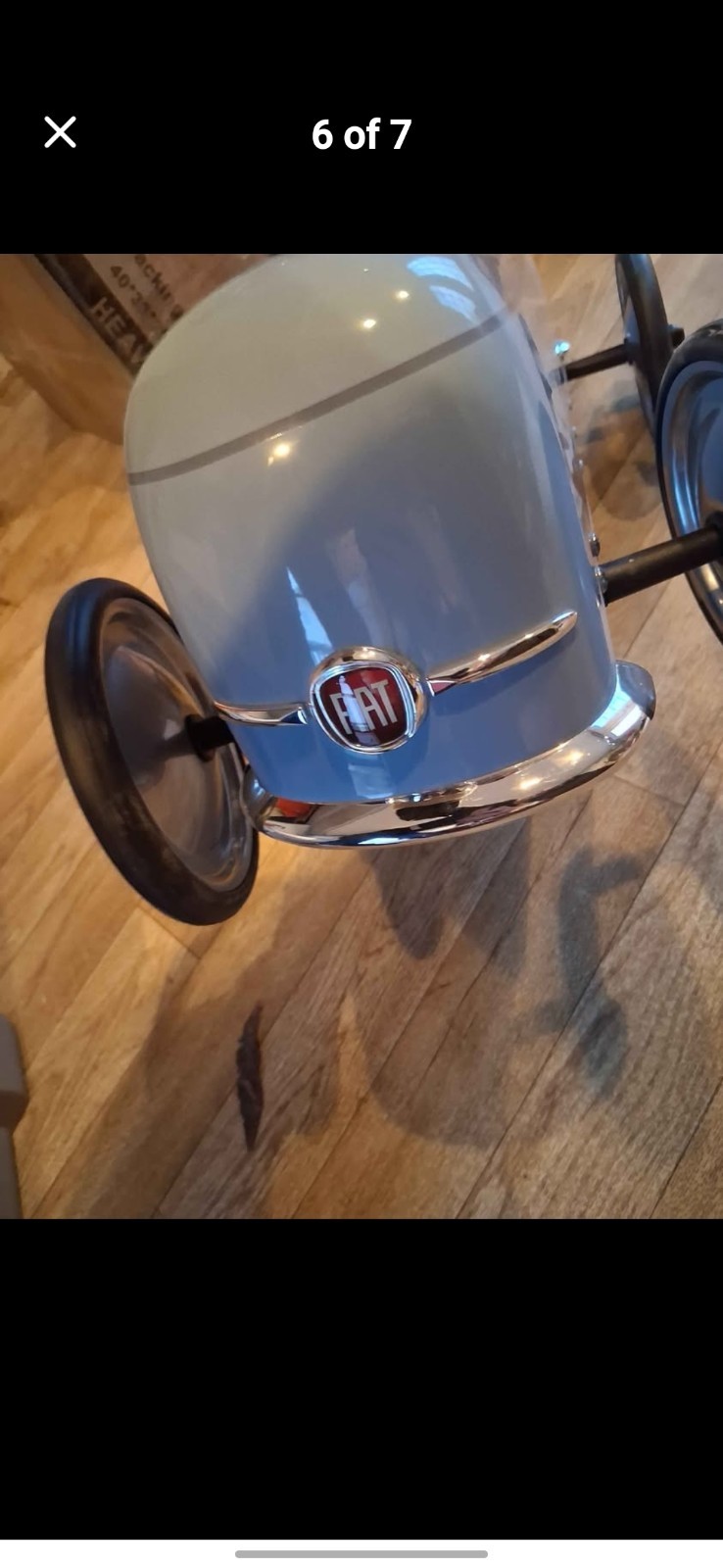 Nordstrom roadster Fiat 500 Vintage Ride On Toy/collectable Car