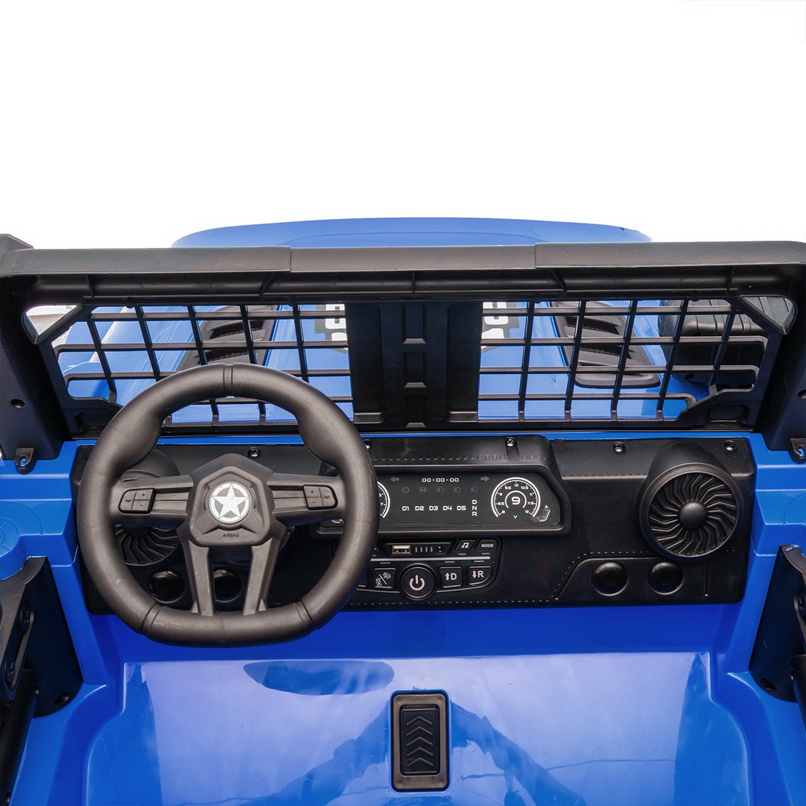 Dual Motors 24V 2-Seater Off-Road Ride On Jeep Car Toy Parent Control LED Music