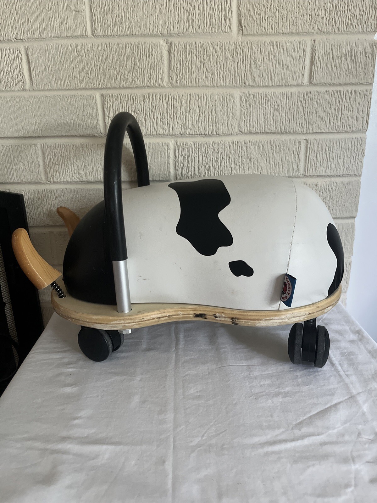 Original Wheely Bug Cow Bull Toddler Ride-On Toy