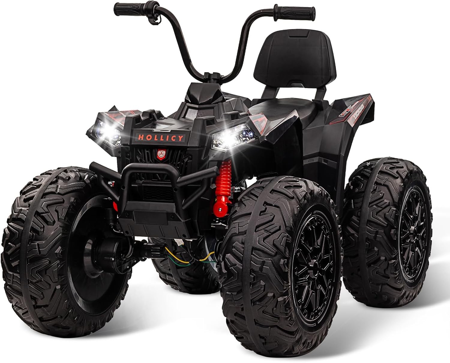Kids ATV 24V Ride on Car 4WD Quad Electric Vehicle 4x80W 7AHx2 Battery LED Toy
