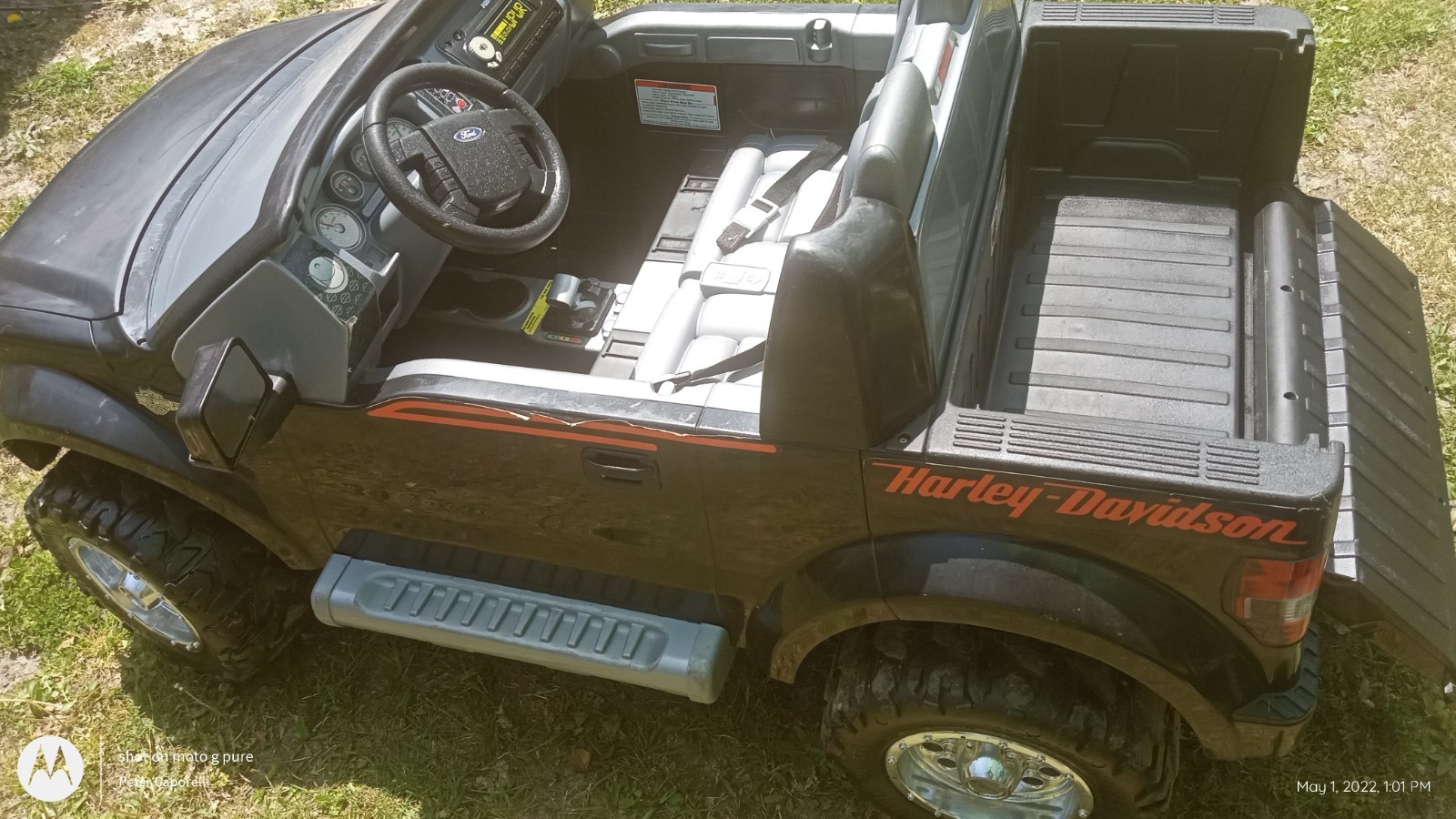 Ford F150 PowerWheels 12v Harley Davidson Rare Edition READ 2 for 1 OFFER