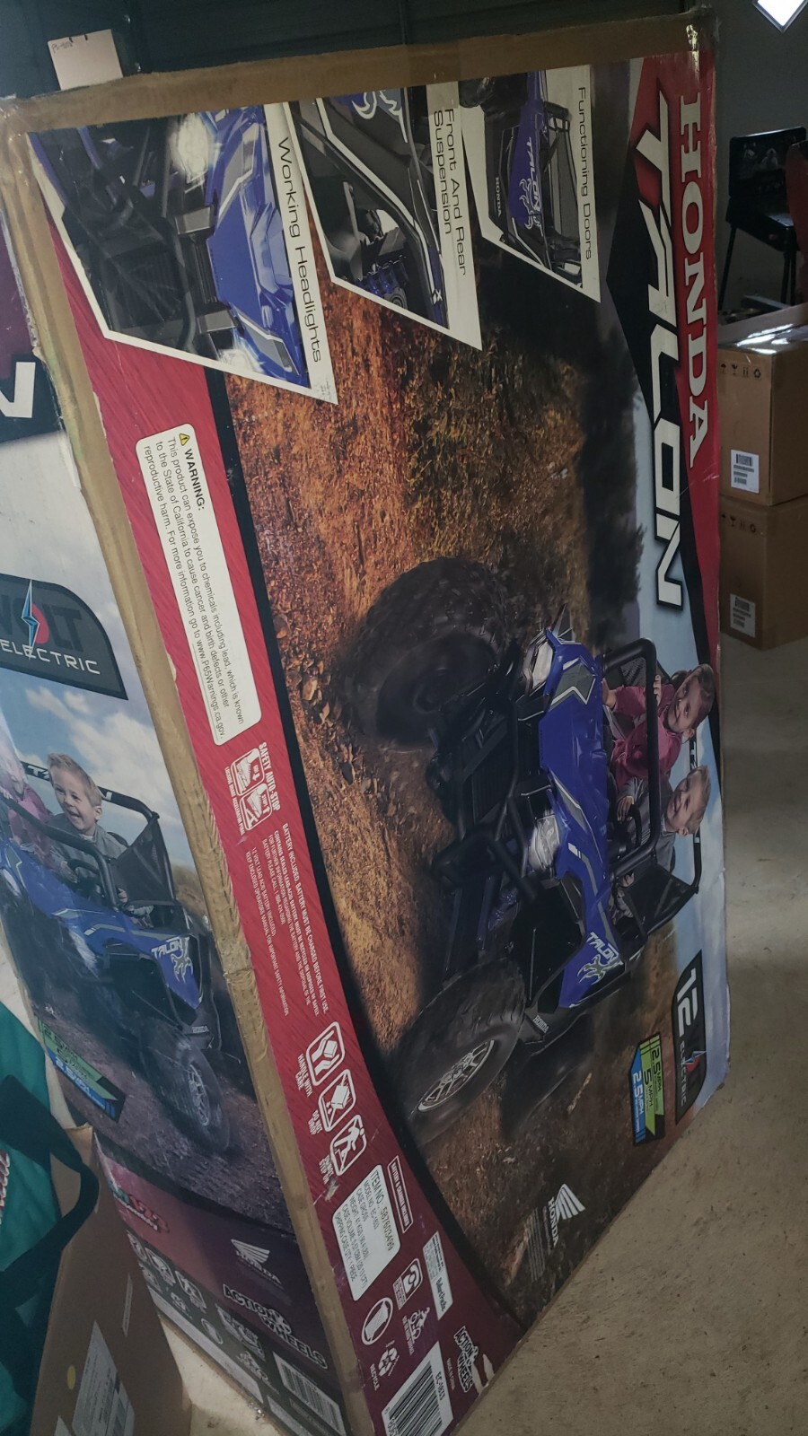 NEW ACTION WHEELS 12 VOLT HONDA TALON UTV – Honda Kids Ride-On Quad TOY
