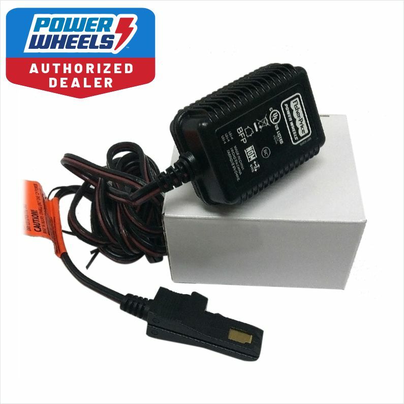 Power Wheels J8472 Kawasaki KFX Ninja 12 Volt Charger for Gray Battery Genuine
