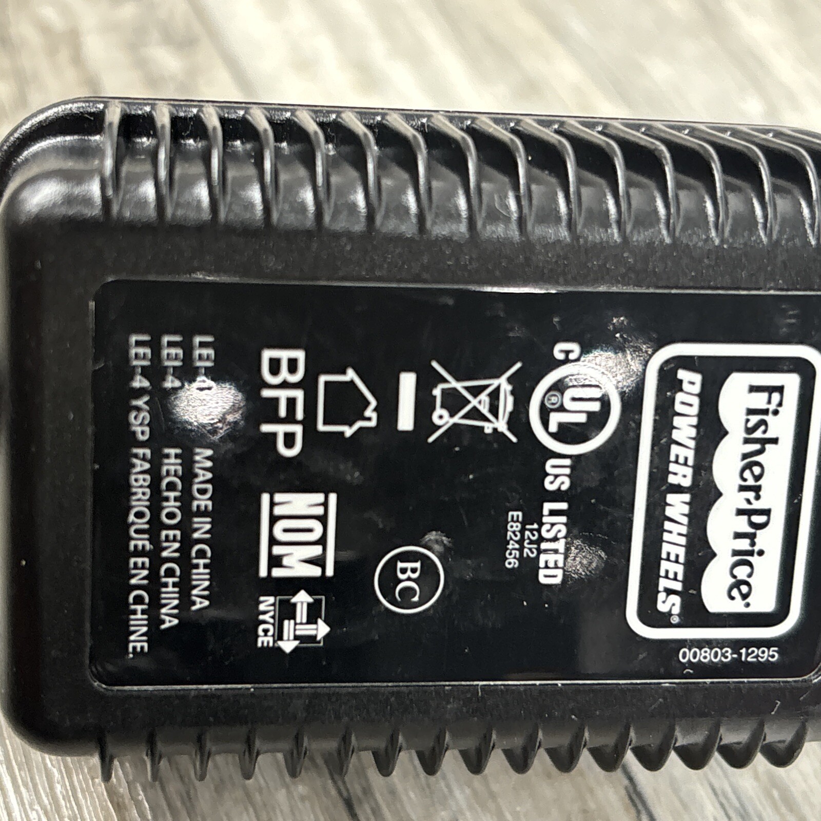 Fisher-Price Power Wheels 12V Battery Charger | OEM Probe Style | 00801-1778