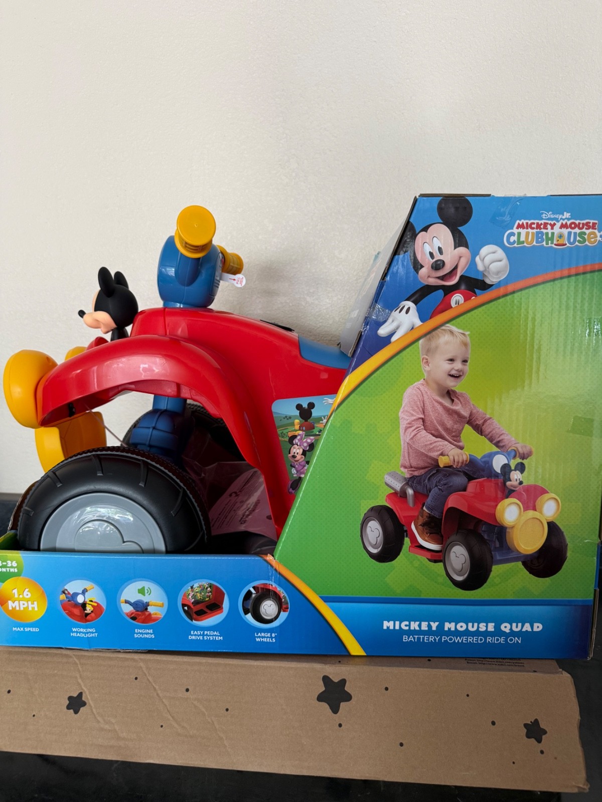 Mickey Mouse ATV Ride On 6v