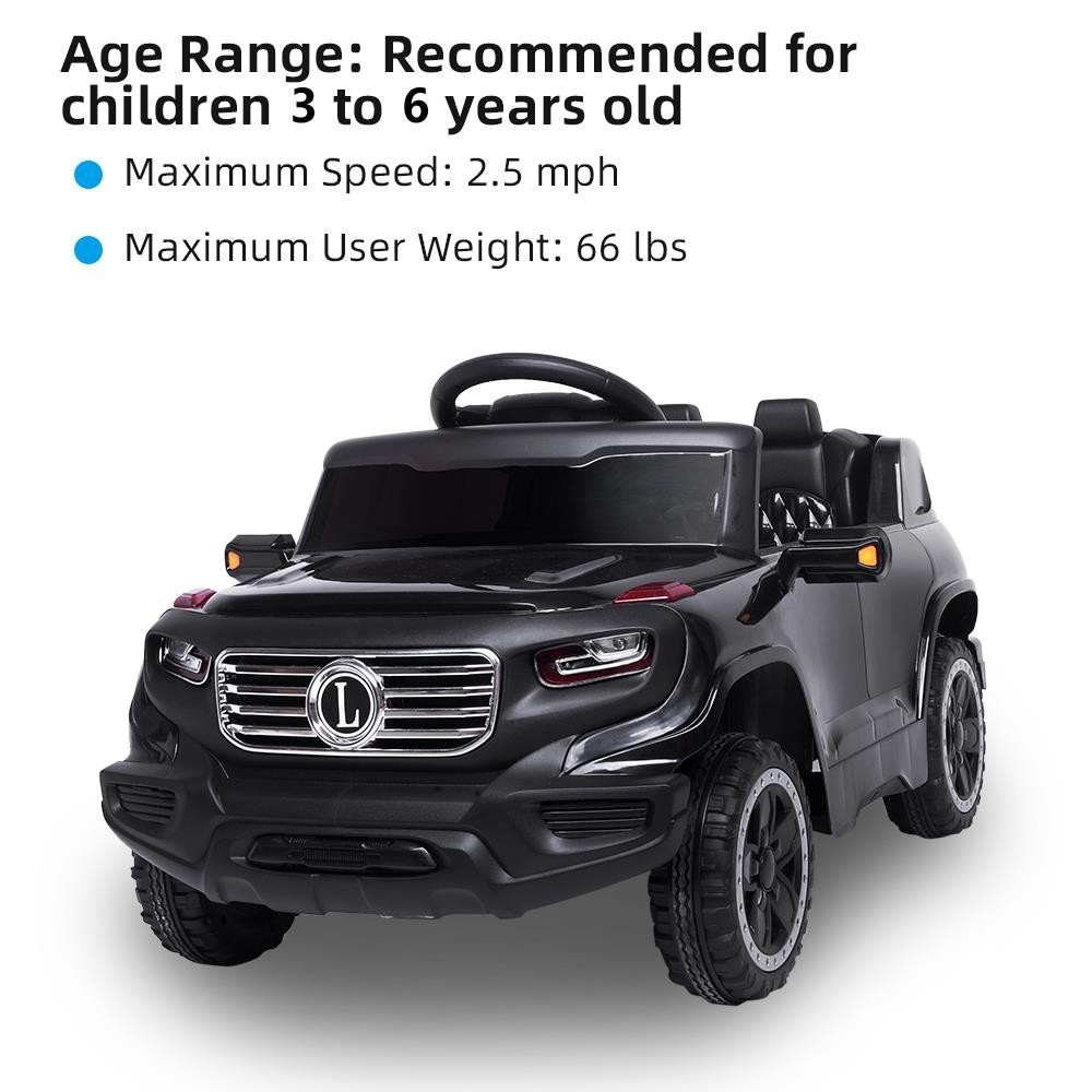 Toy 6V 7A.h Electric Kids Children Ride On Car Truck Toy Remote 3 to 8 Year Old