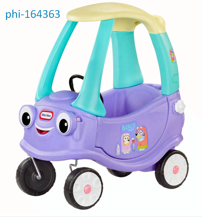 Bluey Grannies Car Coupe Ride-On with Accessories, Ages 1.5-5 Years