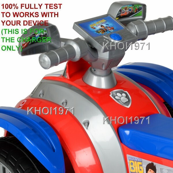 charger AC adapter 8=F HYP-PP1-1000 Hyper Nickelodeon Paw Patrol Ryder ride on
