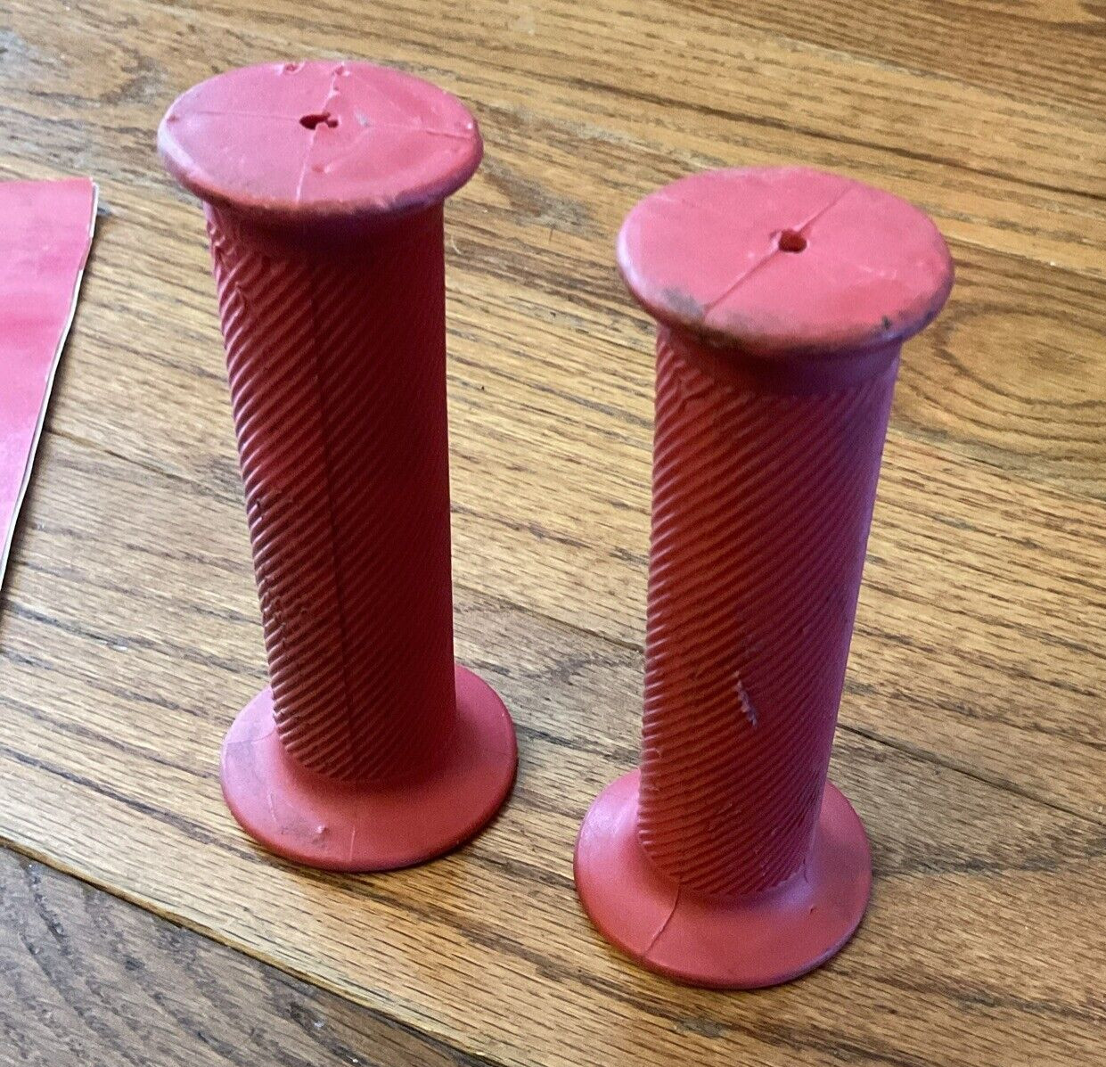 BCP 12V Kids Ride On 4-Wheel ATV Grips Red Set of 2 Kids Toys Replacement Part