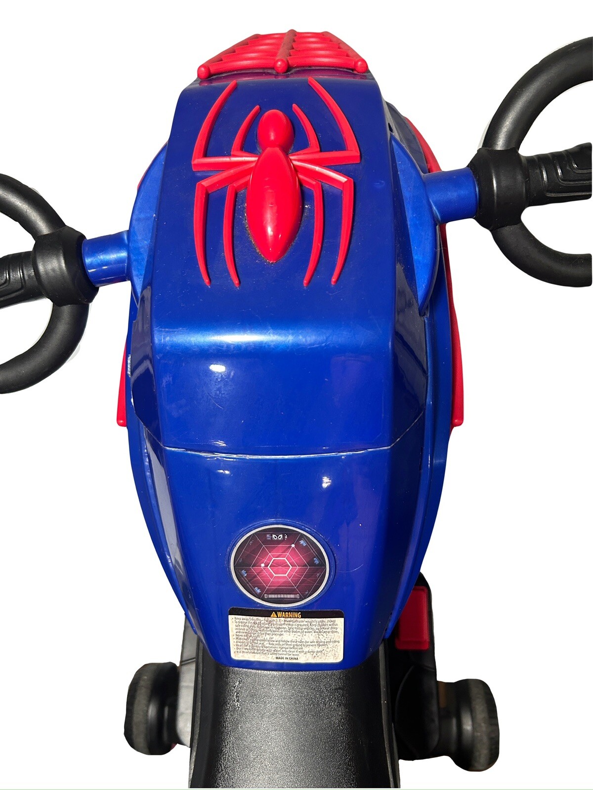 Marvel Spider-Man 6V Battery Powered Motorcycle Ride-on Toy for Boys, by Huffy