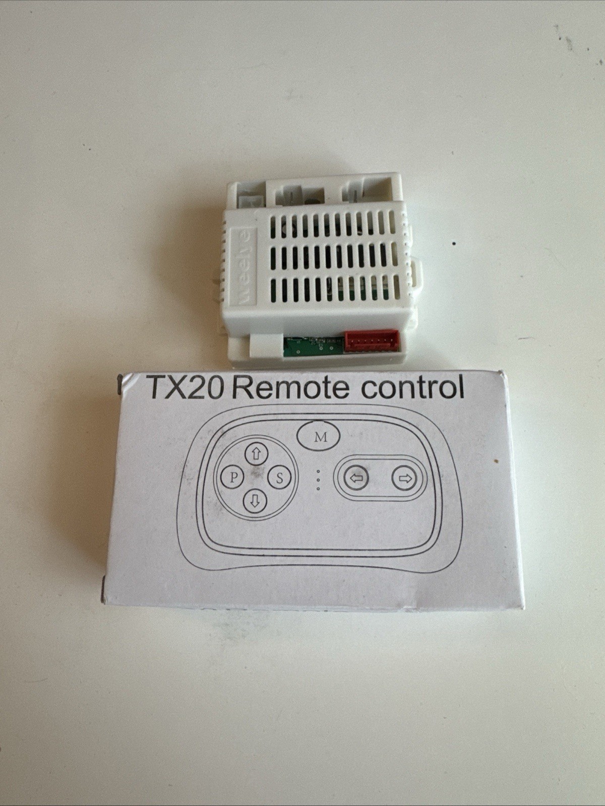 TX20 RX18 Children Ride Car Control Box with Remote and Bluetooth Receiver