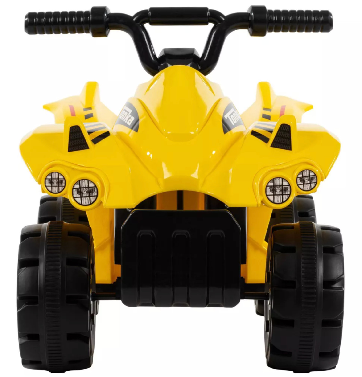 HUFFY TONKA TRUCK BATTERY RIDE-ON QUAD – 6V – AGE 1.5+ YEARS OLD – YELLOW