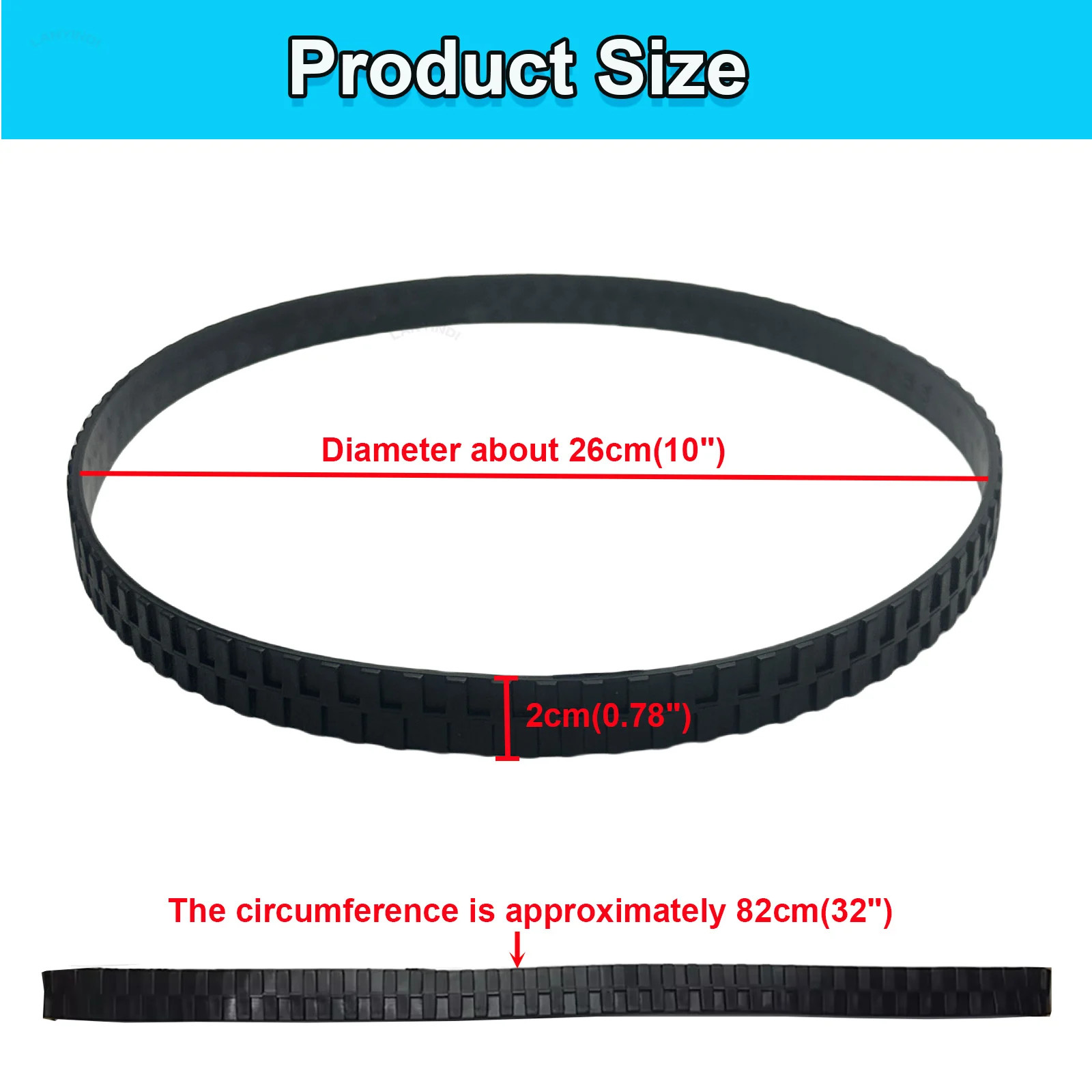 JJ258 plastic tire anti-skid ring for children’s electric car kid’s ride on car