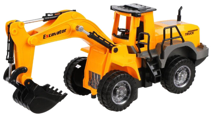 Truck Excavating Truck Excavator with Light & Music Simulation Battery Operated