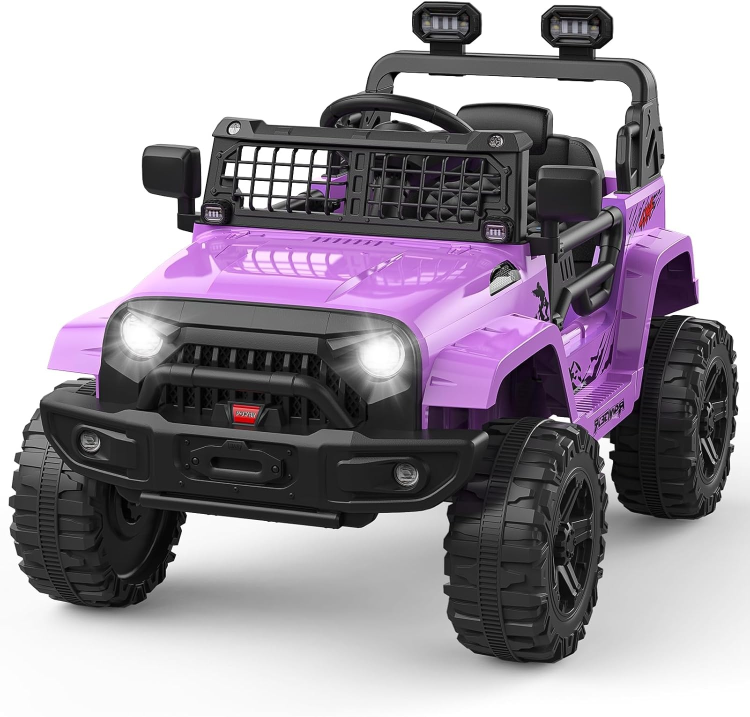 12V Kids Electric Ride On Car Dual 35W Motor Single Seat Outdoor Toy Vehicle