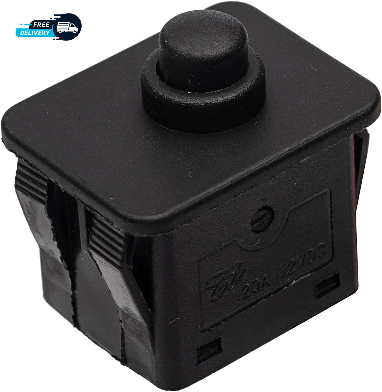 2 Pcs 6Volt 12Volt 2Pin Plunger Type Power Wheel Foot Pedal Switch