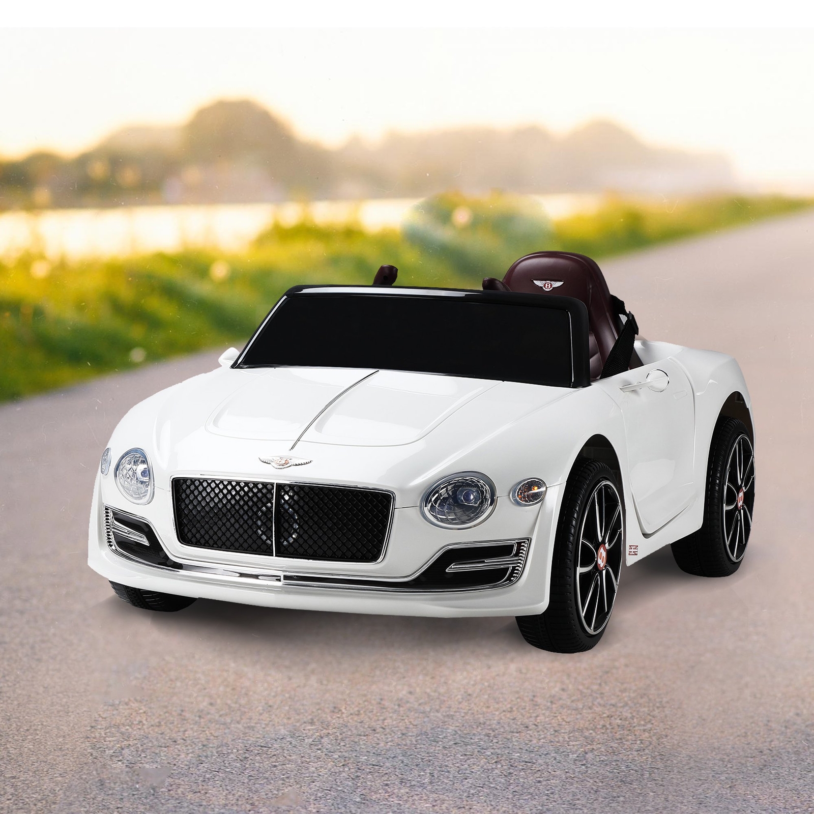 12V Kids Electric Ride On Toys Licensed BENTLEY Style Car Gifts w/Remote Control