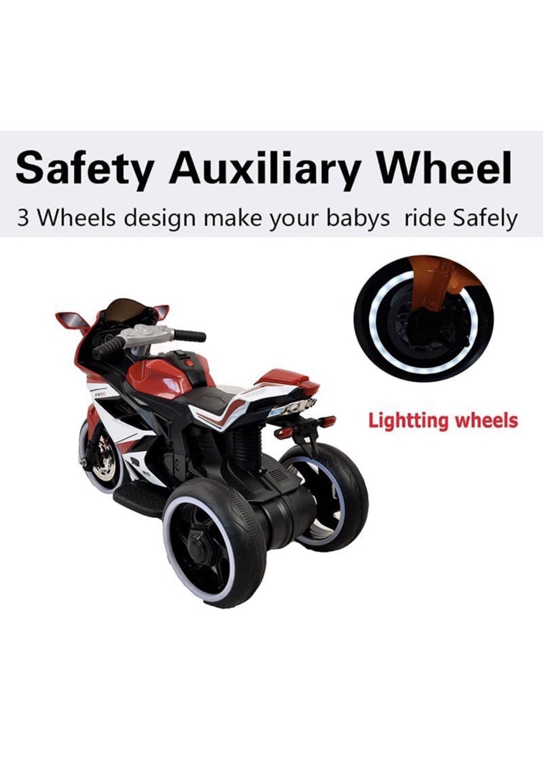 Ride on Motorcycle, Rechargeable Ride on Toys, Tamco Motorcycle for Kids