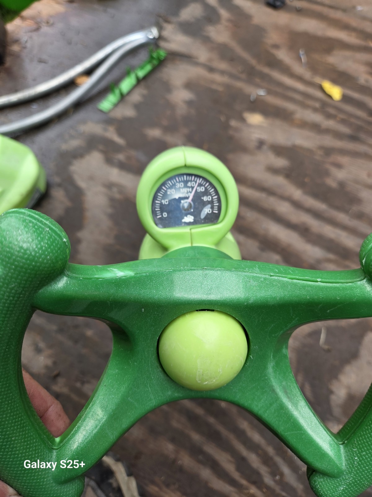 Power Wheels Green Dune Buggy Replacment Steering Wheel Assembly