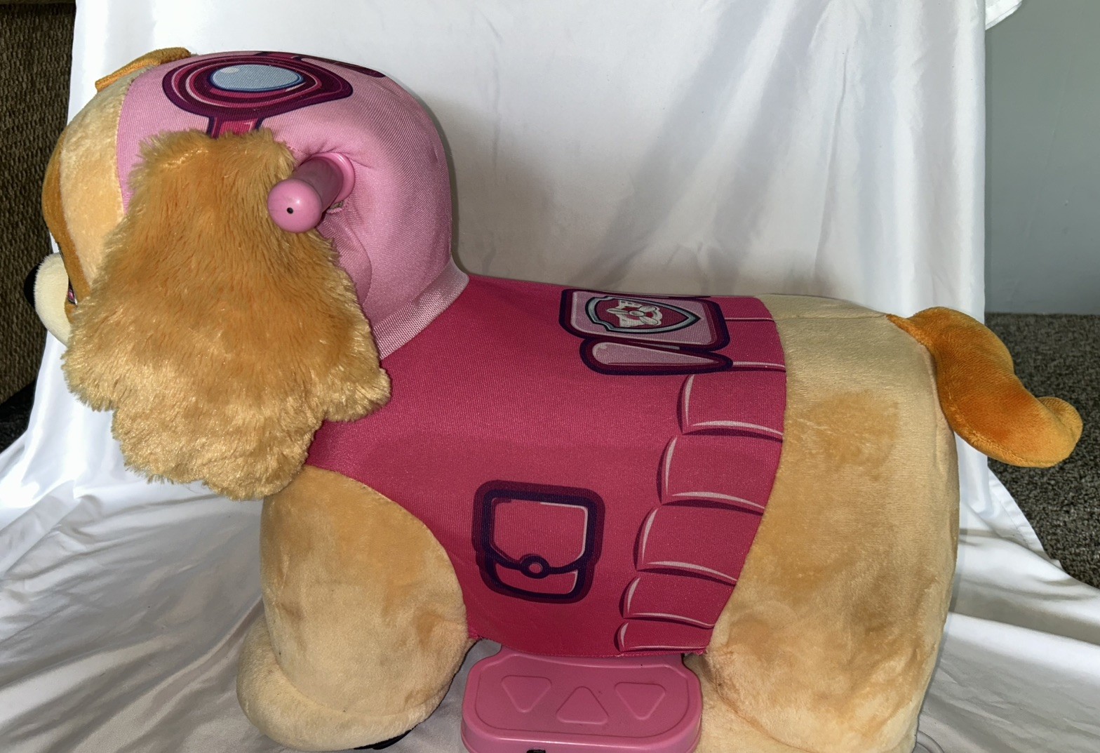 Nick Jr Paw Patrol Skye 6V Plush Ride On Toy for Toddlers – UNTESTED, NO CHARGER