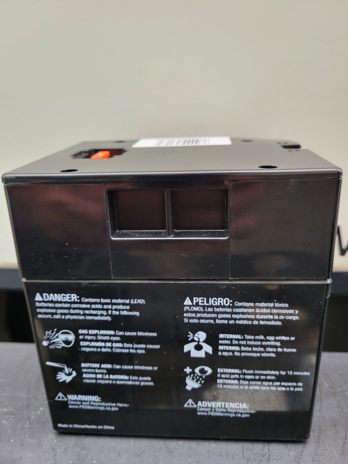 Schumacher 12V 9.5 Ah Replacement Battery For Charge N Ride On Toys, Model TB3.