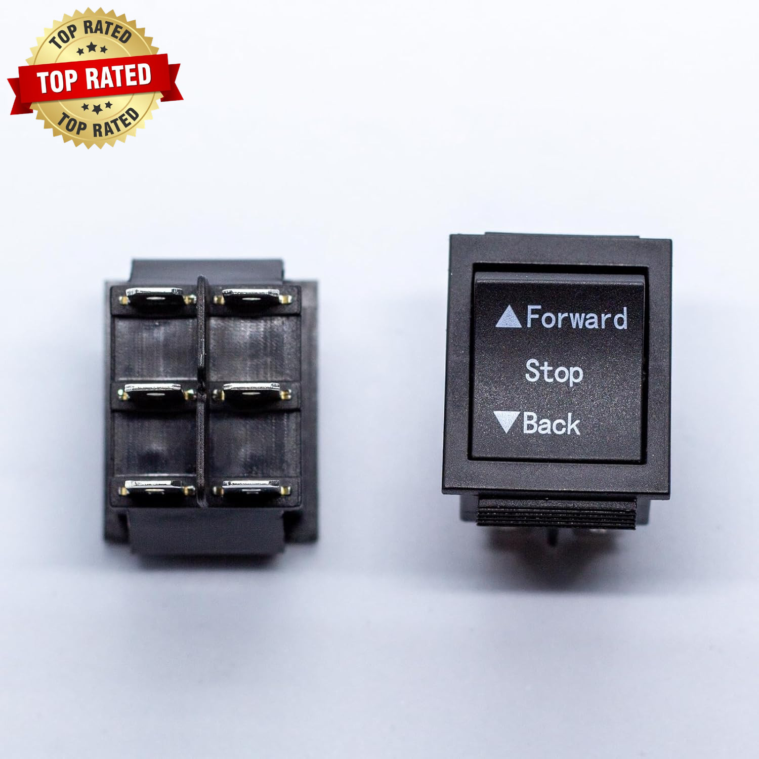 2 Pcs Universal 6V 12V 24V Forward Reverse Switch Compatible with Power Wheels F