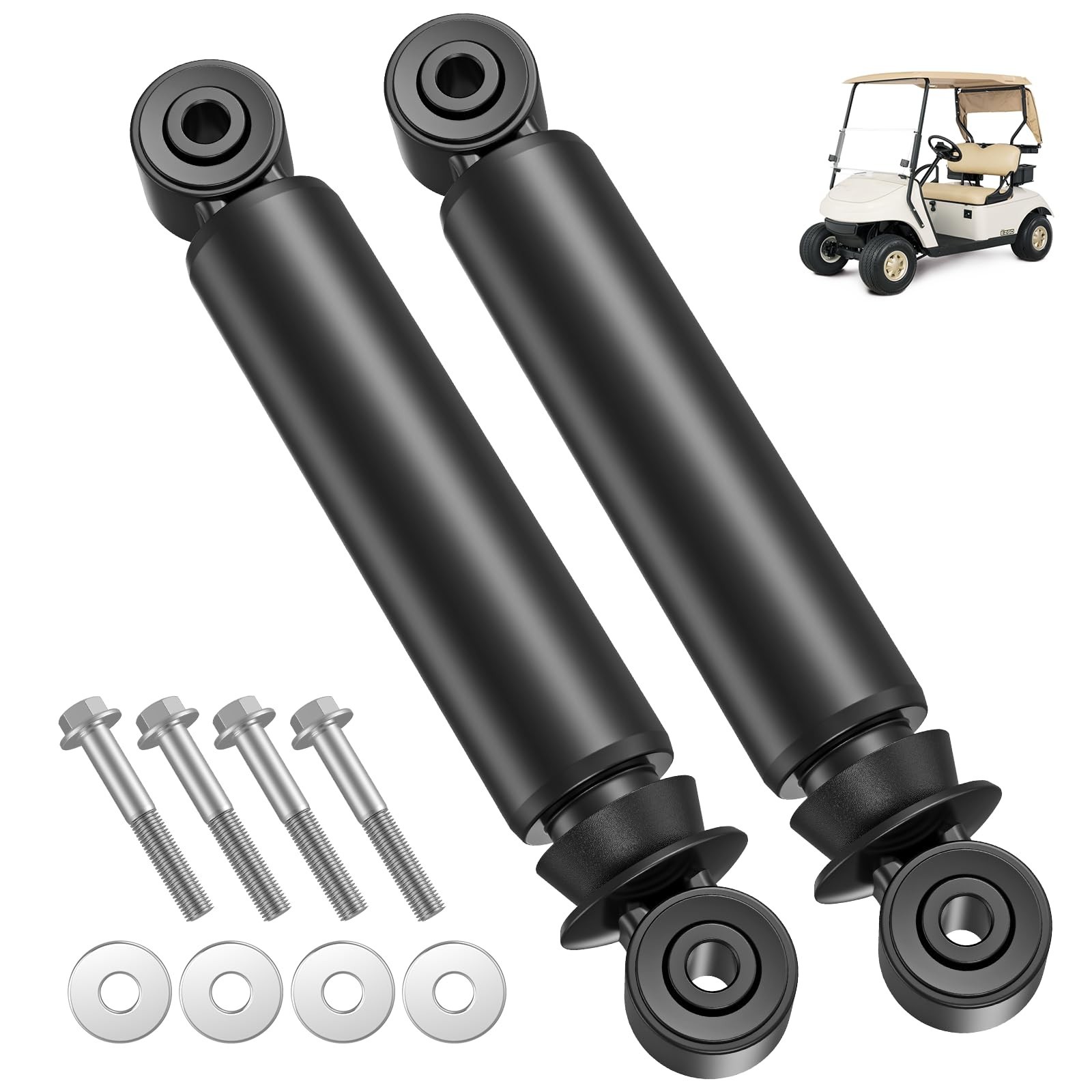 DRIVE UP Rear Shock Absorbers for EZGO RXV Golf Cart Gas Electric Models 2008…