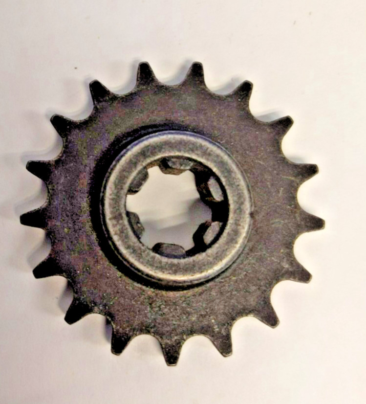 Universal Parts 17 tooth front sprocket, fits BF05T (8mm) chain