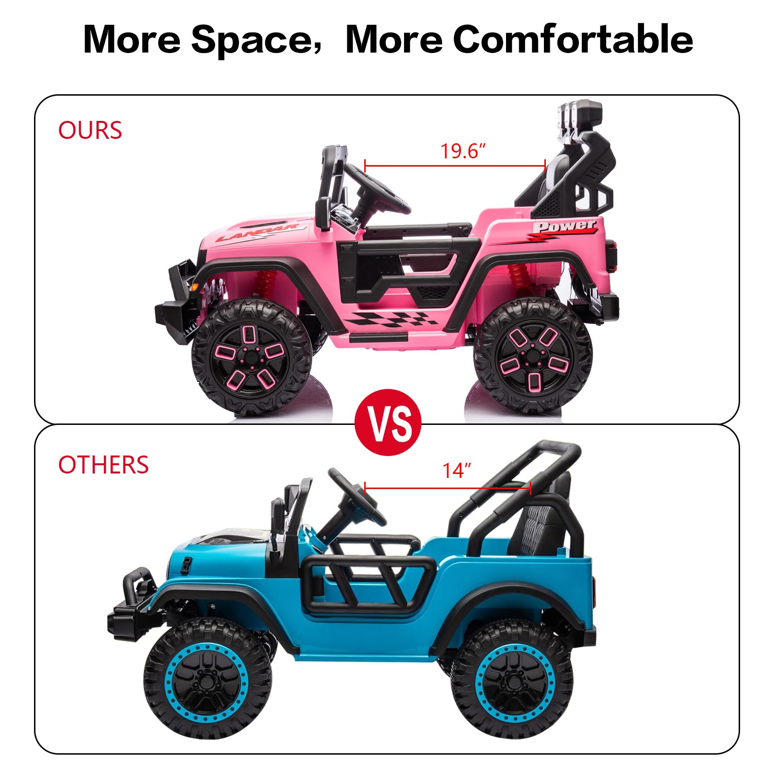 12V Electric Kids Ride On Truck W/ Remote Control DIY Sticker 2 Motor MP3 Player