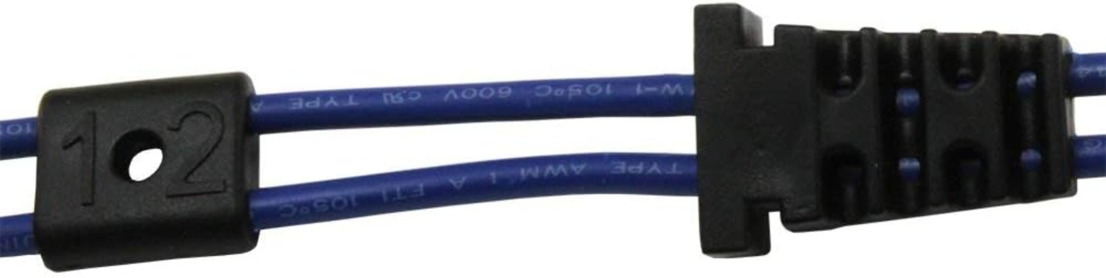 New Blue Peg Perego 12V Battery Connector for Gaucho, Gator & Sportsman