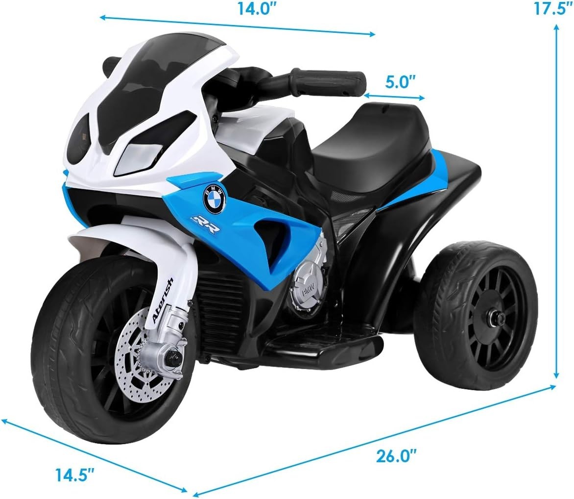 Safe BMW Kids Ride-On Motorcycle – Electric Toy with Lights & Music for Toddlers