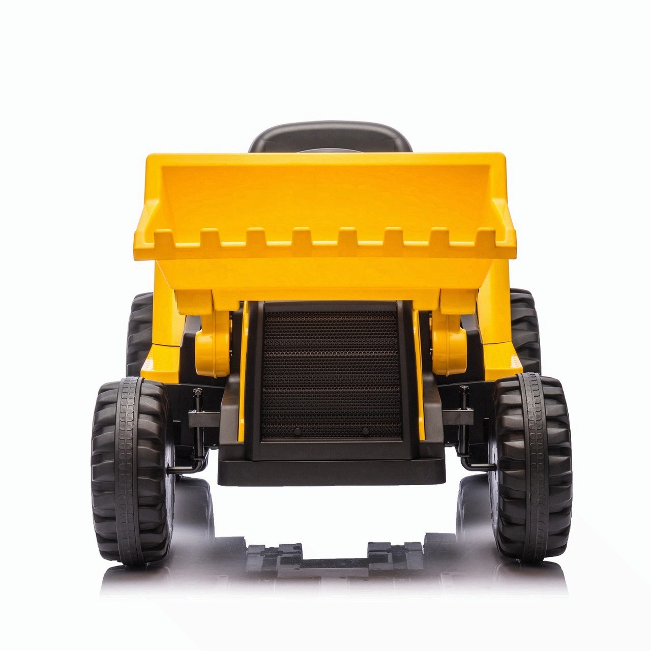 12V CAT Loader Kids Ride On Tractor Construction Car W/ Parental Remote Yellow