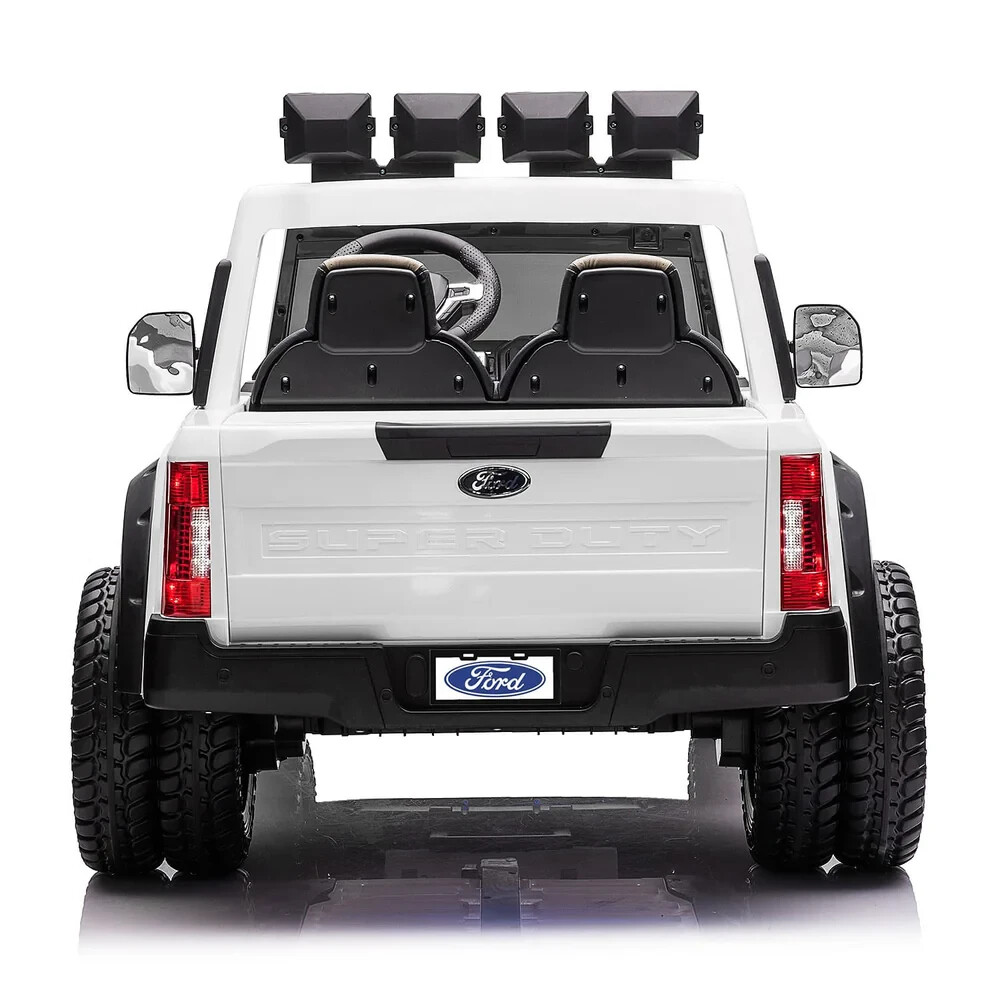 24V 2 SEATS FORD F450 CUSTOM EDITION KIDS RIDE-ON CAR TRUCK,LIGHTS WITH R/C