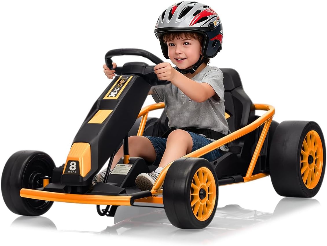 24V Ride On Go Kart for Kids 24V 9Ah Battery 2x300W Motors Electric Ride on Toys