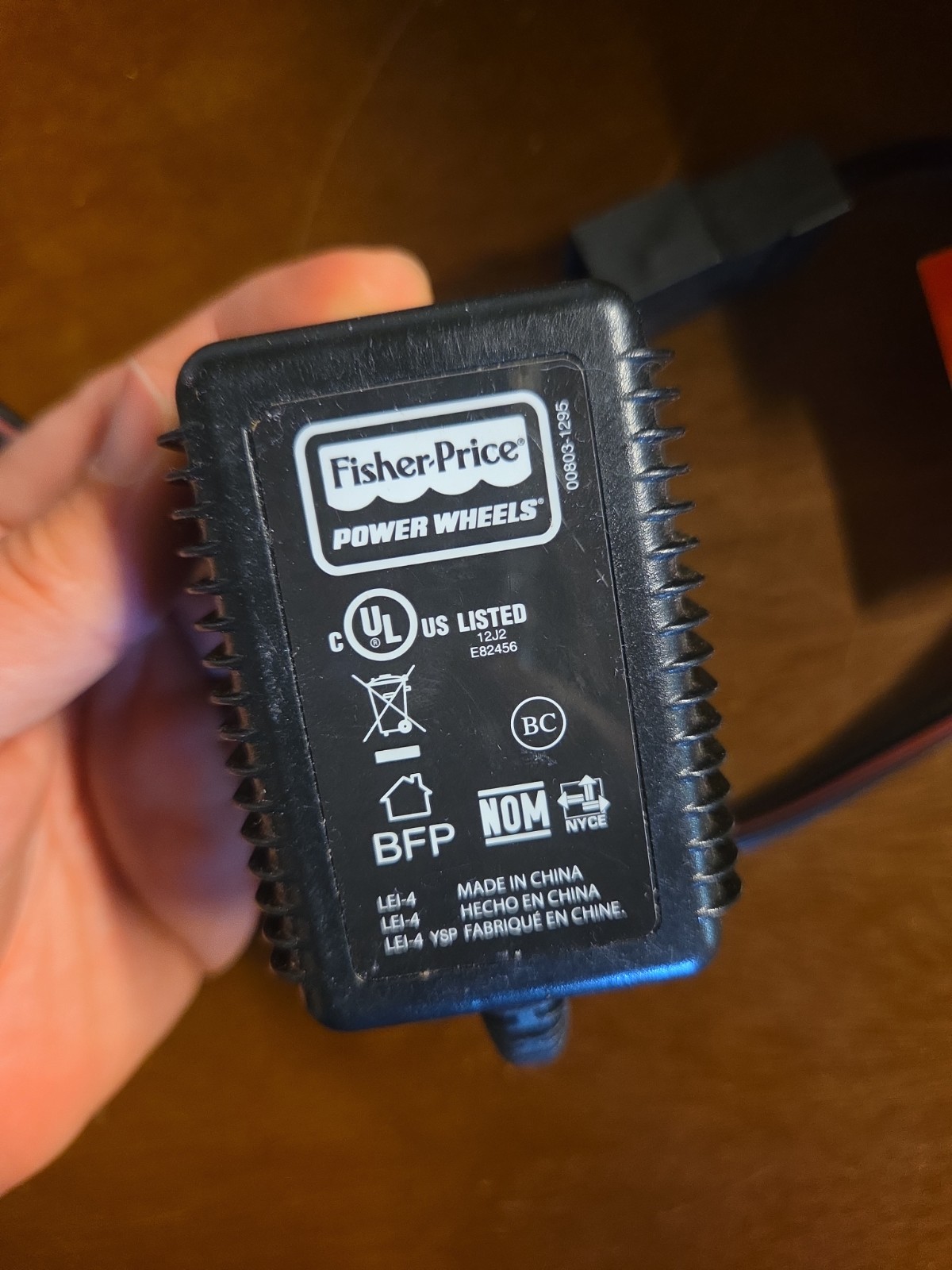 Fisher Price Power Wheels Class 2 Battery Charger Model 00801-1781 Wall Plug In