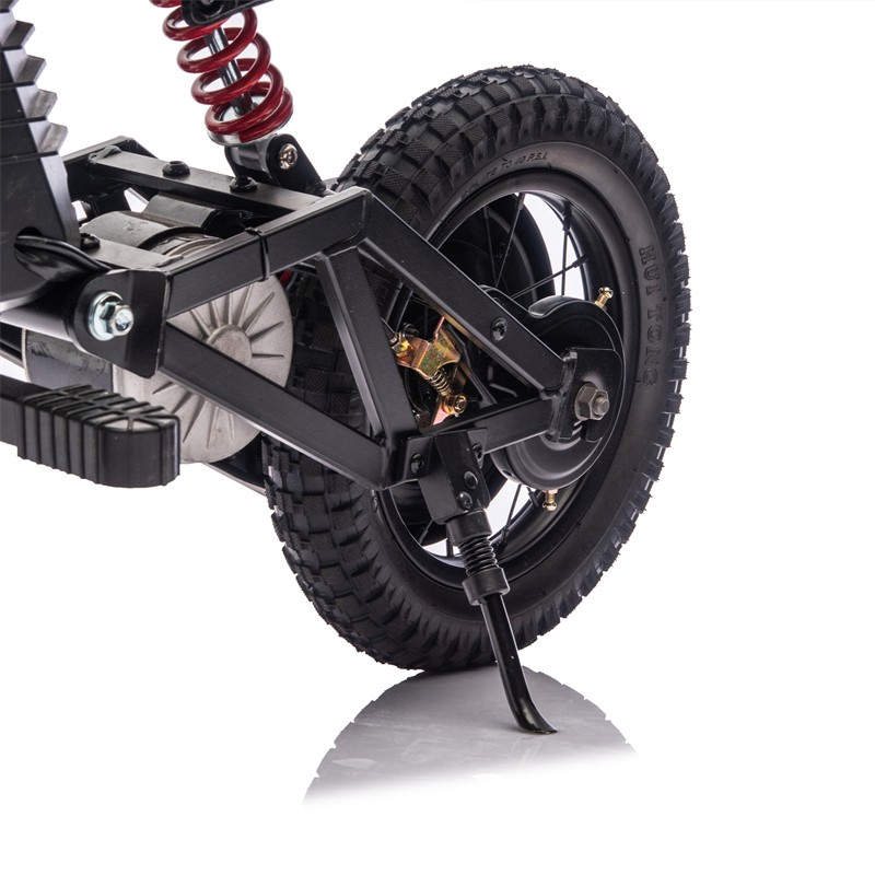 24V Kid Ride On Electric Toy Motocross Motorcycle Adjustable Speed for Aged 5-15