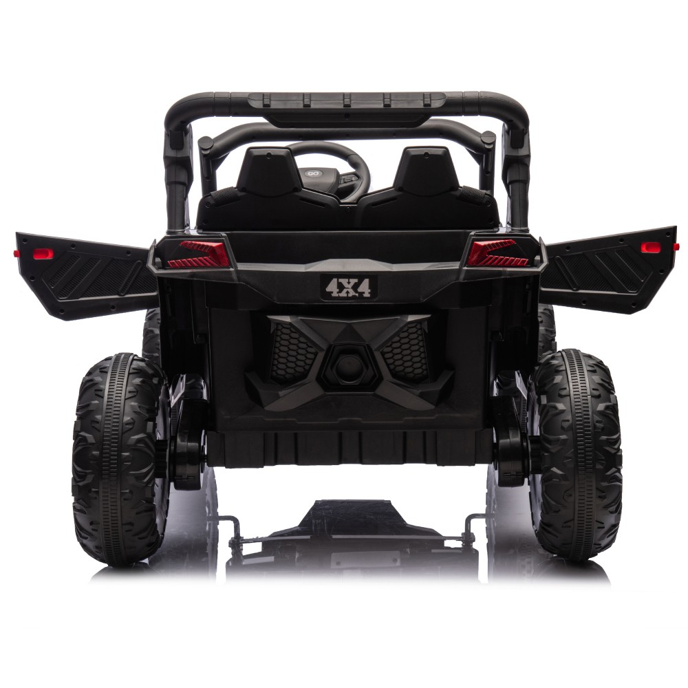 24V Two-Seater Kids Ride On UTV Car W/ Remote 4-Wheel Suspension Music Bluetooth