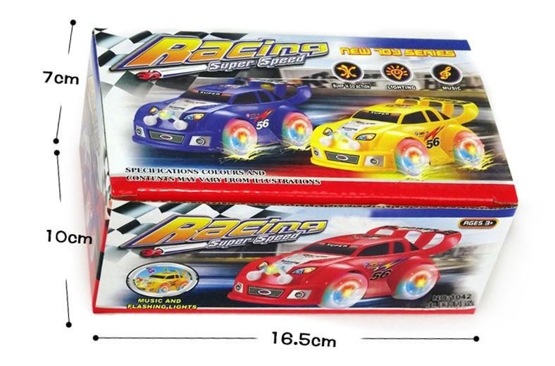 Kids Electric Rotating Toy Car with Lights & Music – Fun Gift for Boys & Girls