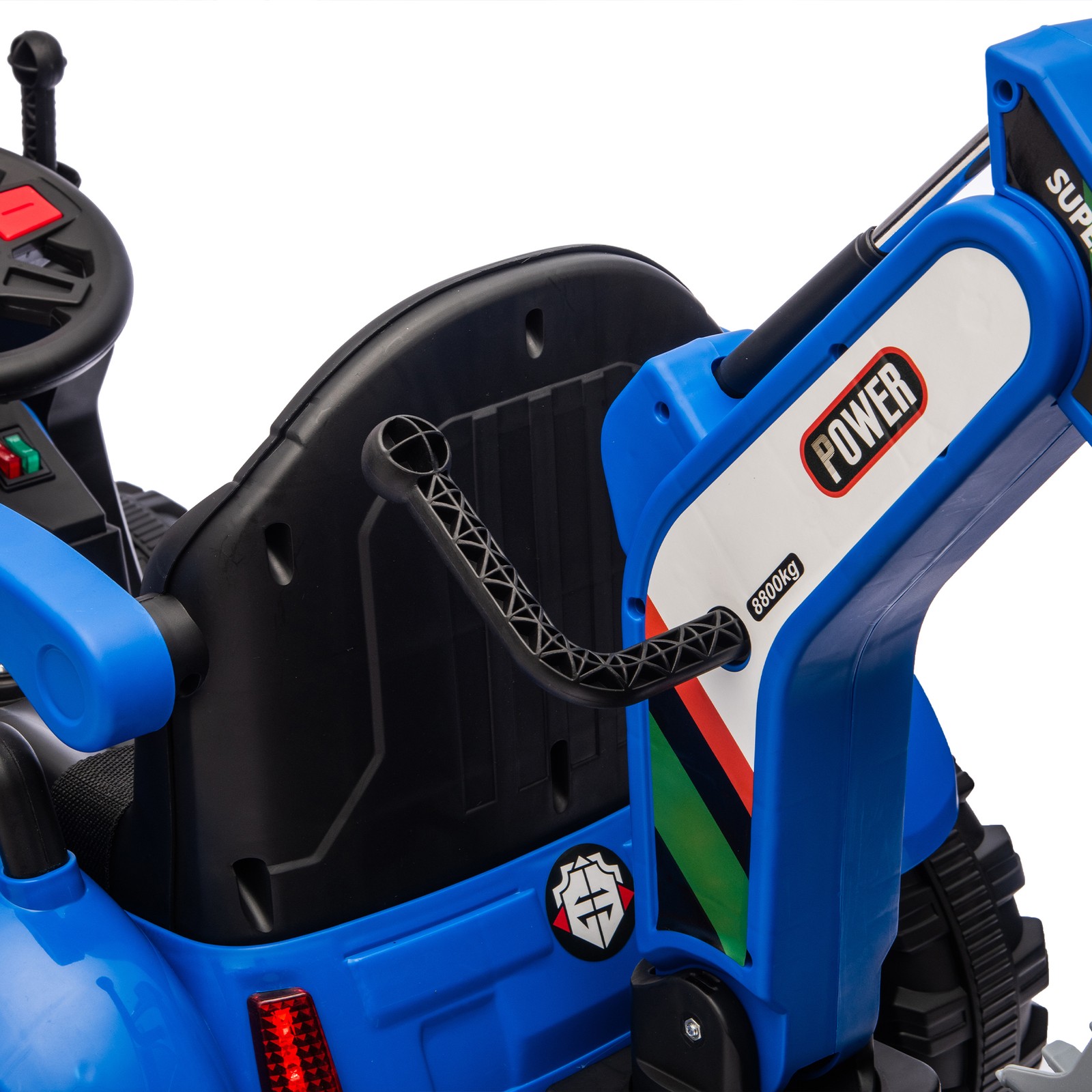 4 in 1 Kids Ride-On Tractor 24V Electric Excavator Dump Truck Bulldozer W/Remote