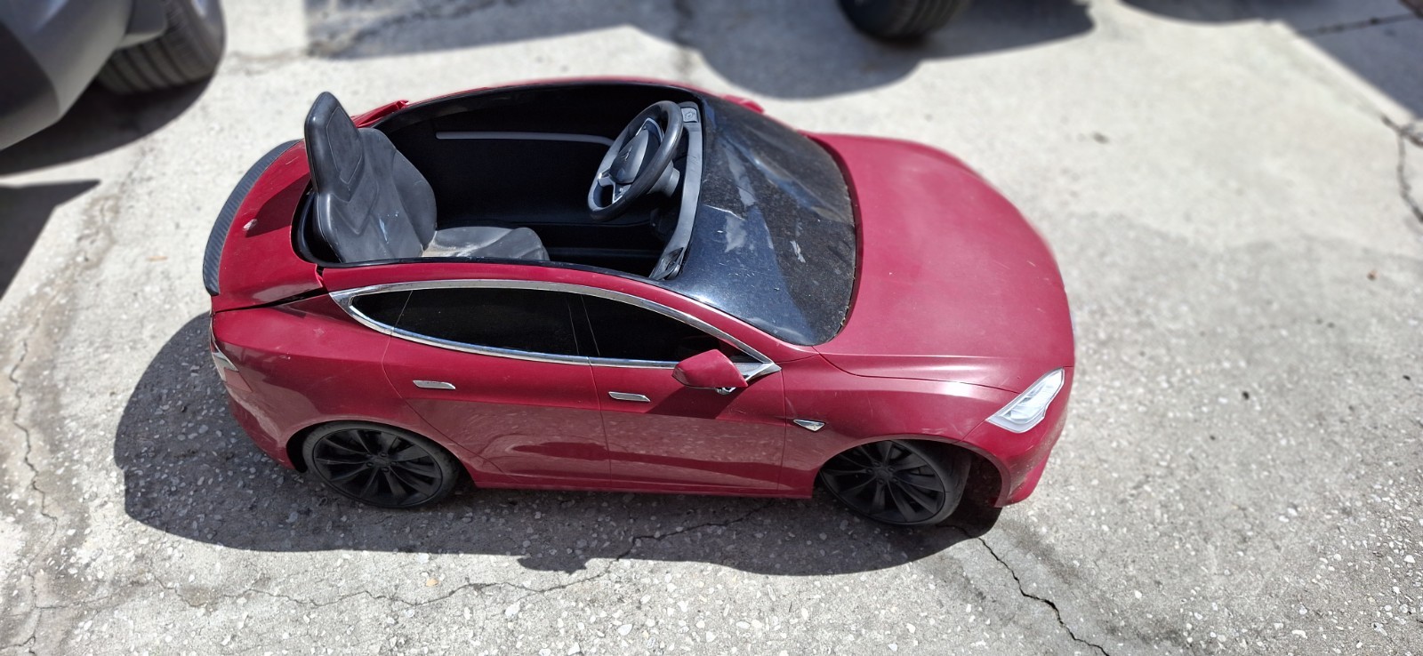 Radio Flyer Tesla Model S Electric Car – Works – W/ Charger