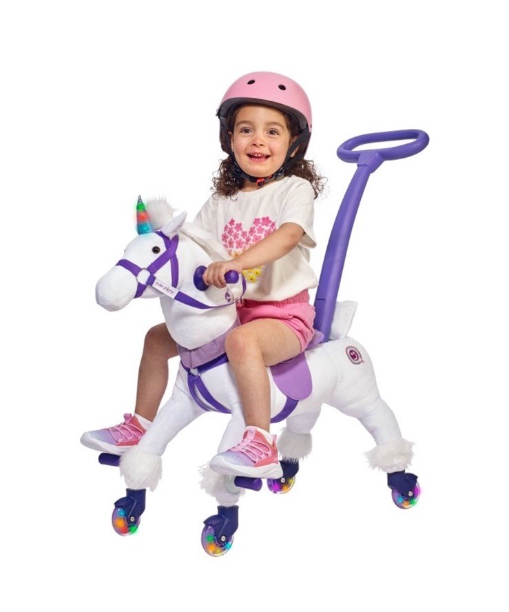 Power Pony Push Riding Toy – Crystal Ages 2 And Up Brand New