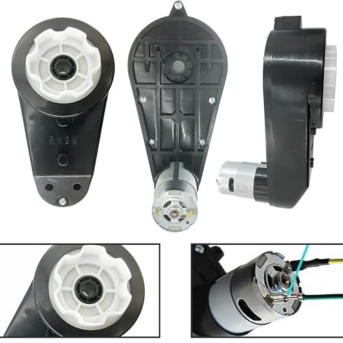Motor Gearbox Wires Harness Conversion Kit Set for Power Wheels Trax 12V