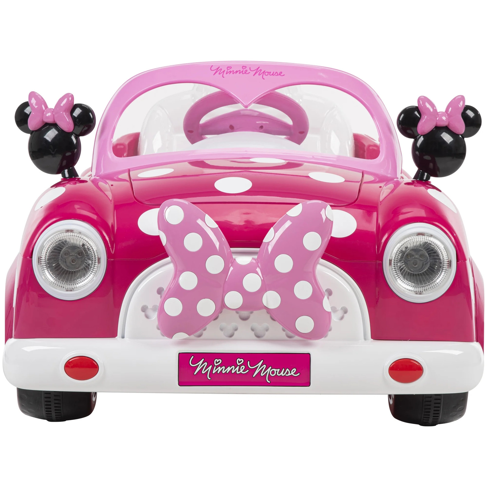 Huffy Minnie Mouse 6V Battery-Powered Ride-On Car for Kids Ages 3+