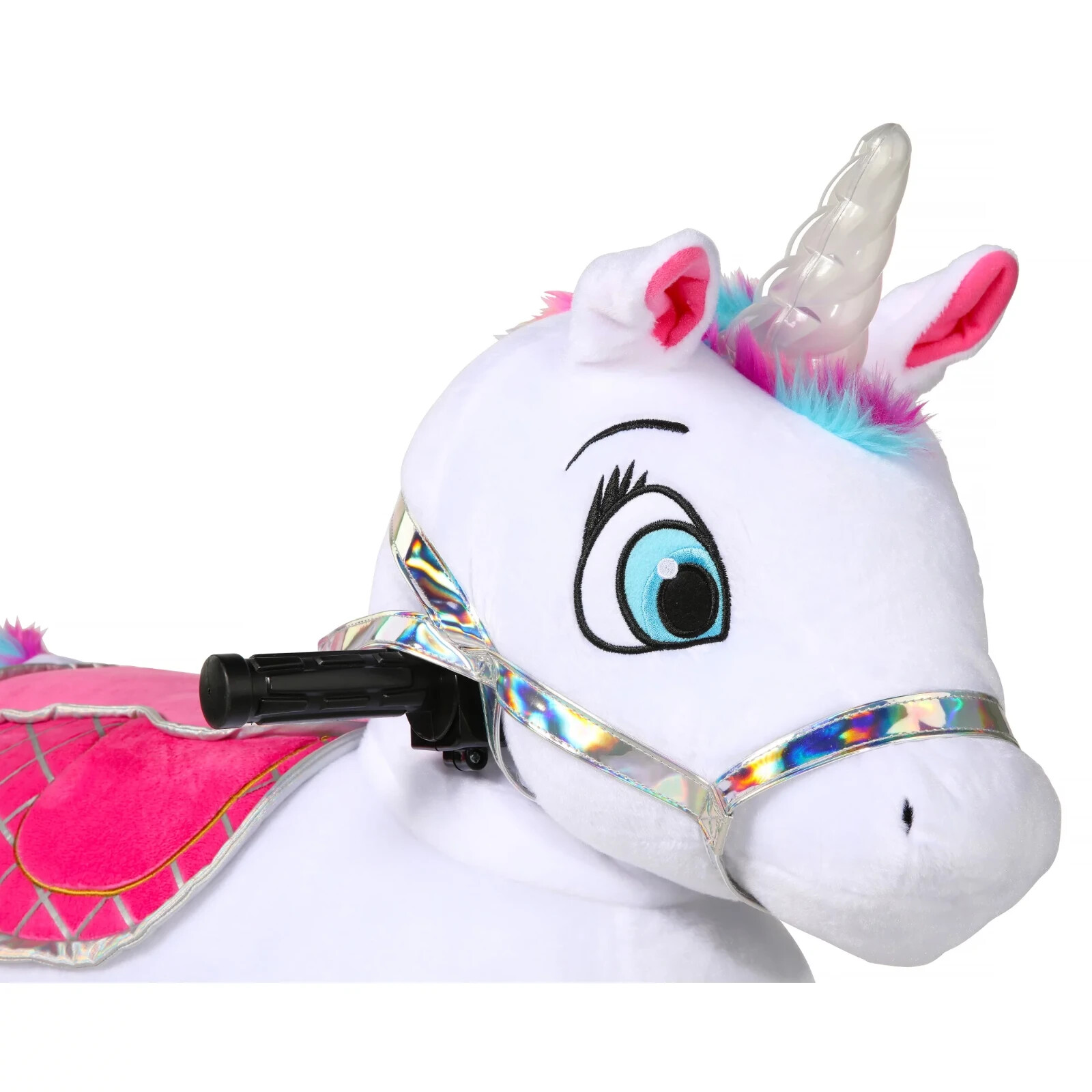 Stable Buddies Unicorn 6V Battery-Powered Ride-On Toy, Ages 2+