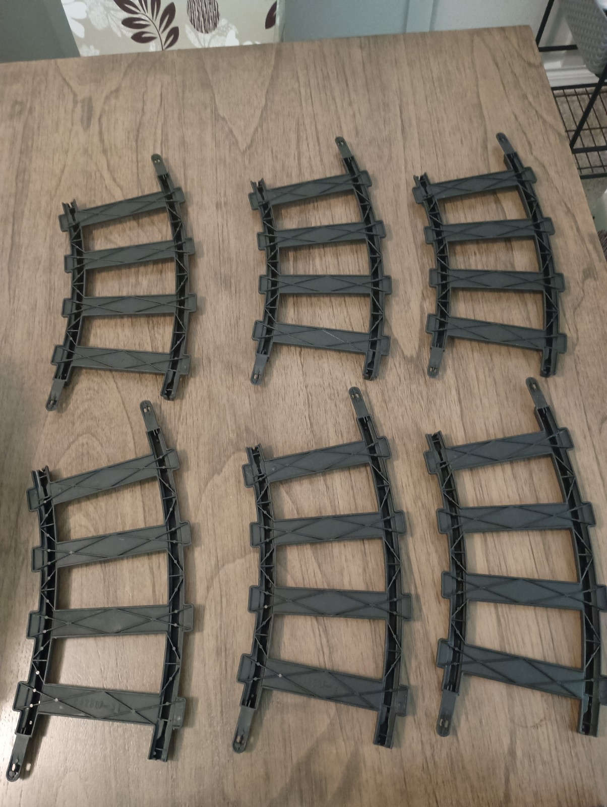 Kiddieland Disney Ride on Motorized Mickey Mouse Train TRACKS ONLY 26 Pc Black