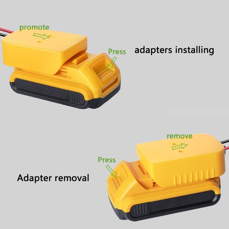18/20V Power Wheel Adapter Battery Cable with Fuses Switches Converters Power Wh