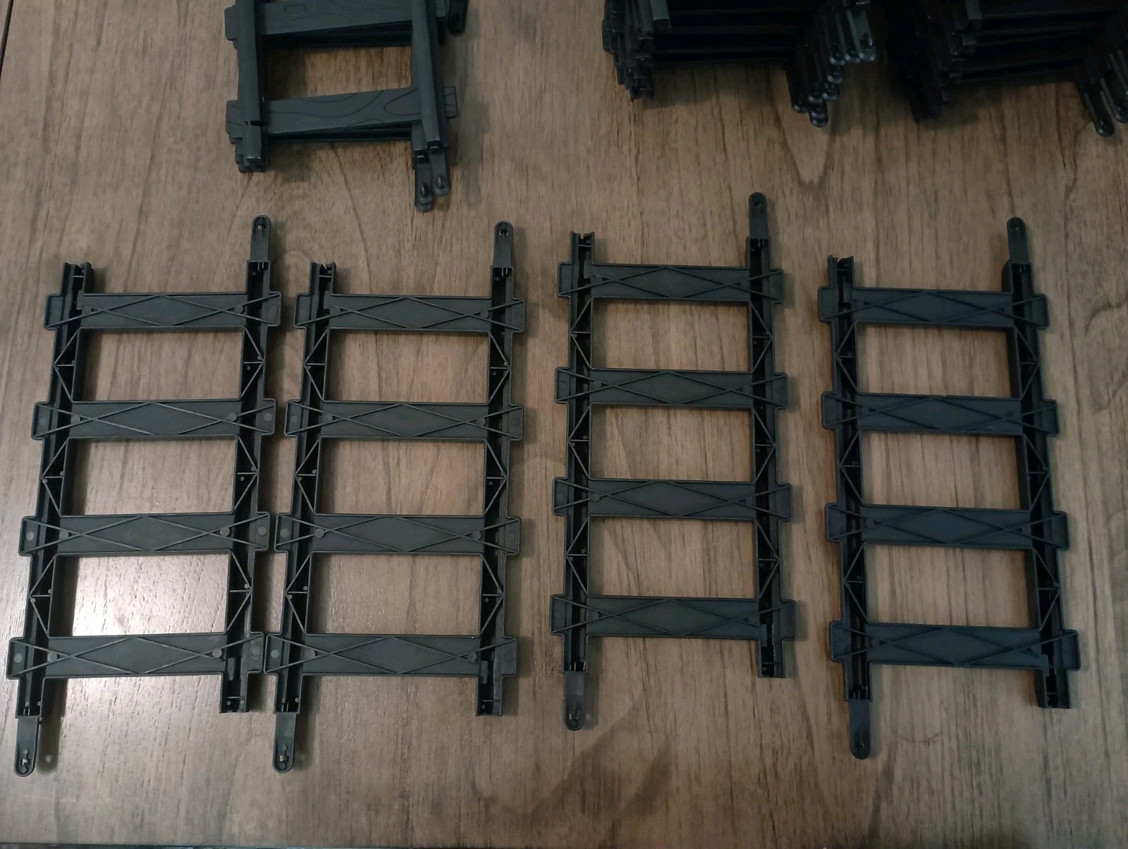 Kiddieland Disney Ride on Motorized Mickey Mouse Train TRACKS ONLY 26 Pc Black