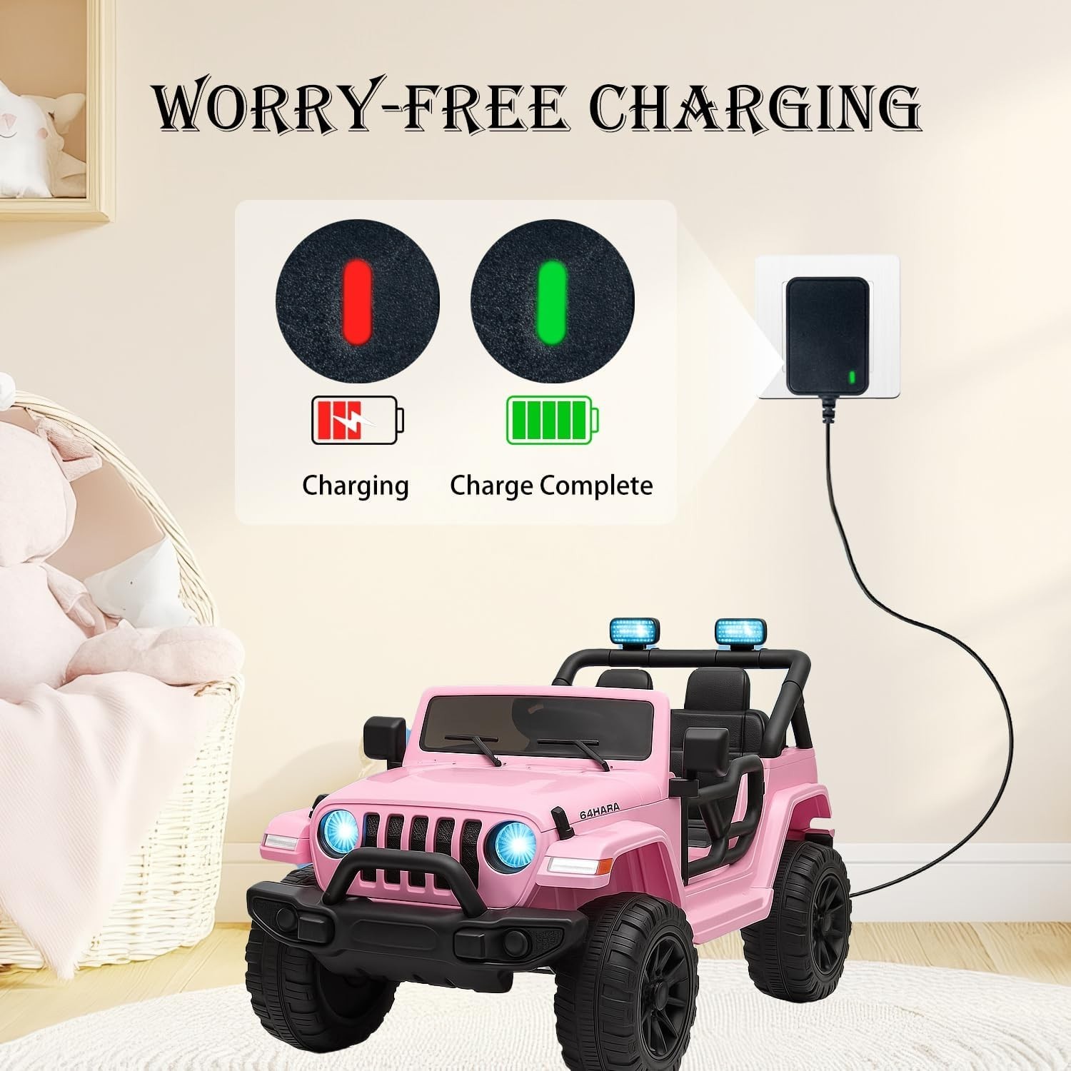 6V Charger for Kids Ride-On Toys – Safe, Reliable & Compatible with Major Brands