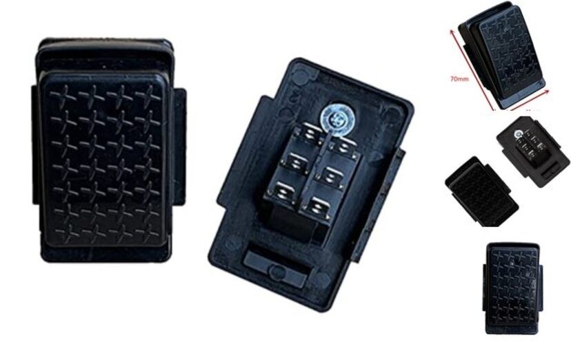 6/12/24 Volt Accelerator Foot Pedal Reset-Control Switch for Kids Ride On